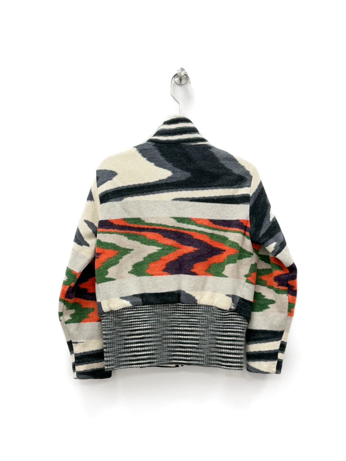 미쏘니 스포츠 패턴 울 집업 자켓 상품이미지4