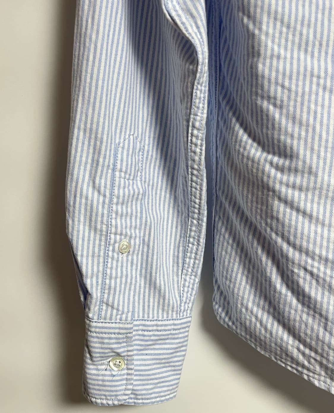 아미 스몰로고 하트 스트라이프 셔츠 남방 프리 상품이미지6