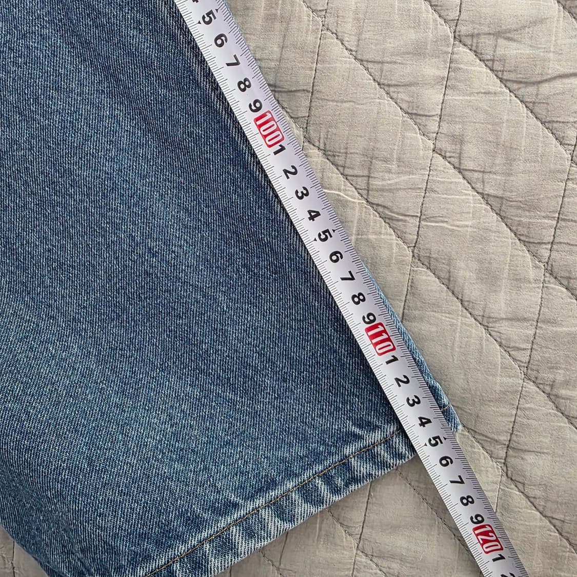 [40X34] 빈티지 칼하트 더블니 릴렉스핏 데님팬츠 워시드 B15 상품이미지10