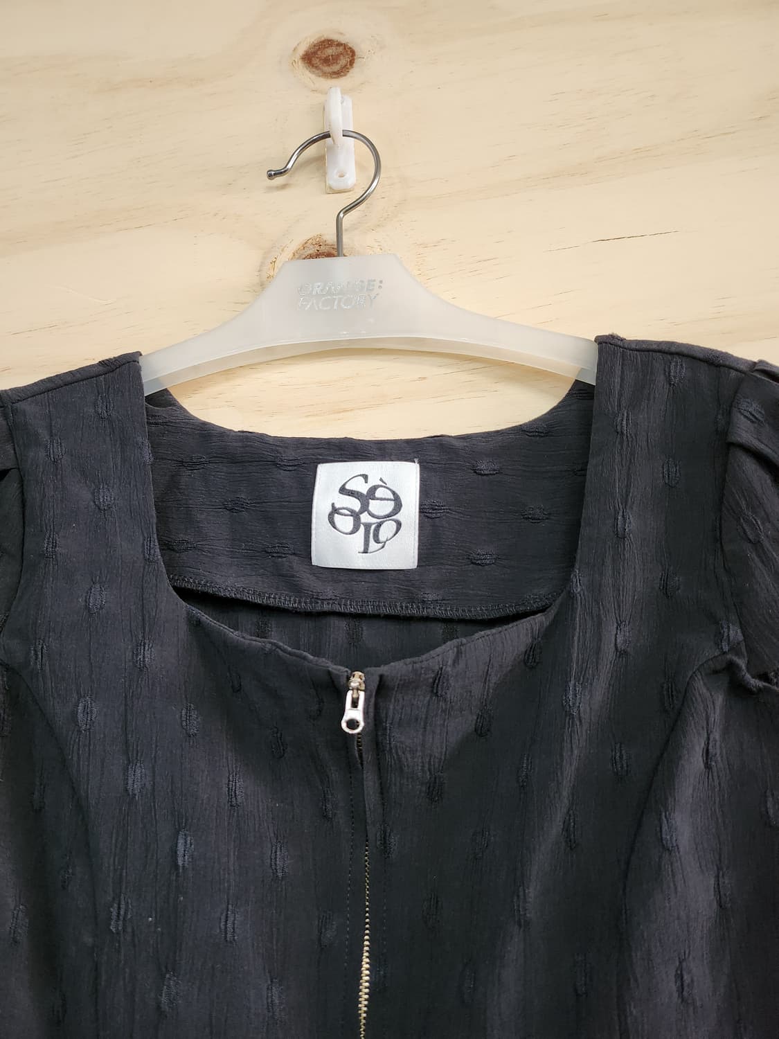 377) 서로 seolo 투웨이 집업 블라우스 상품이미지4