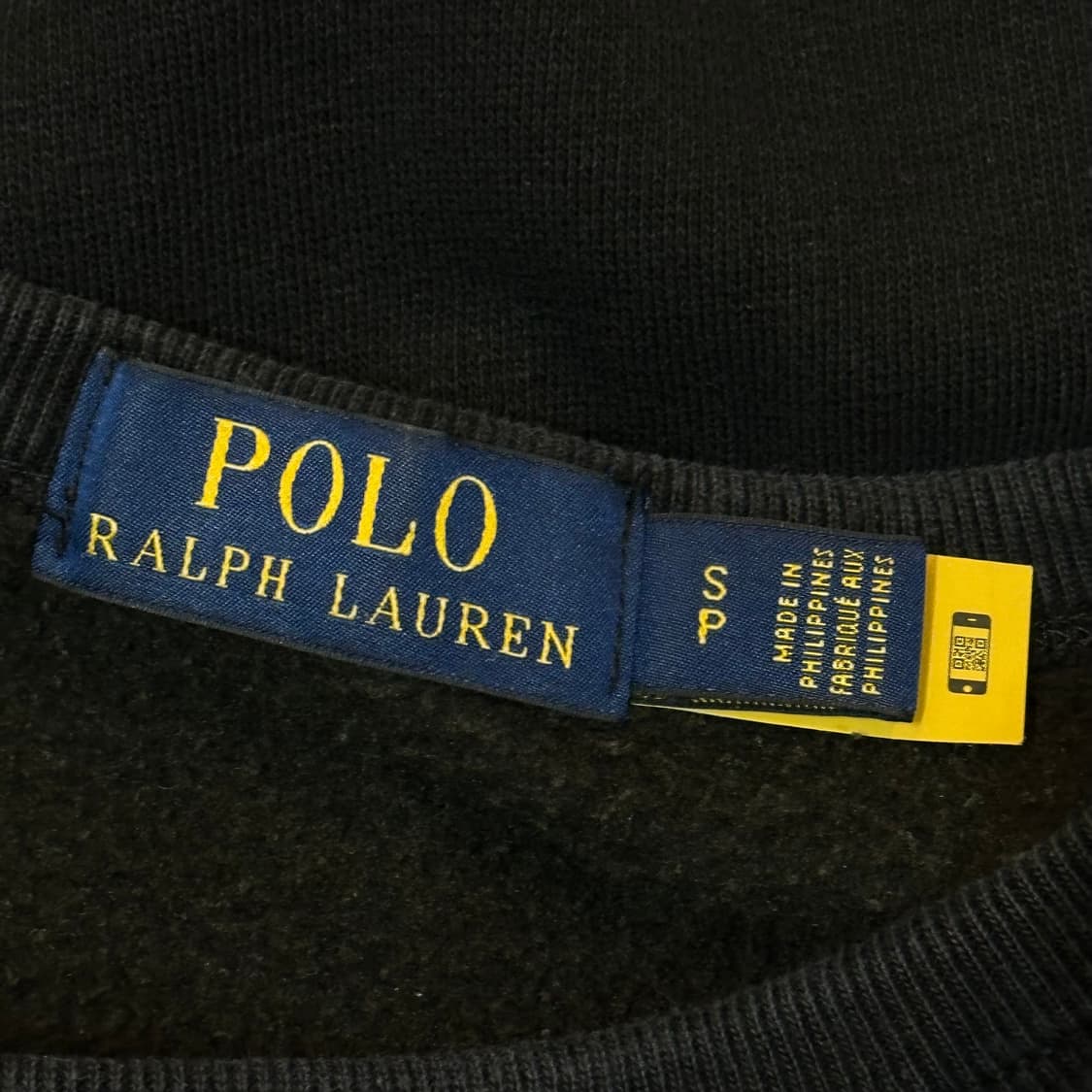 S 폴로랄프로렌 빅레터링 기모 맨투맨 상품이미지4