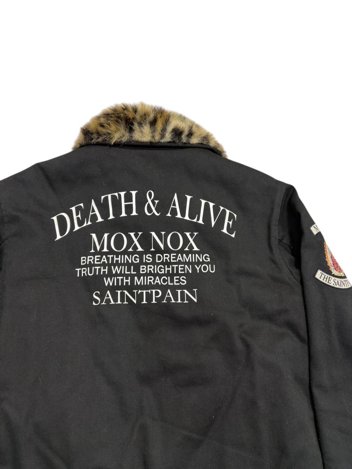 세인트페인 누빔 점퍼 블랙 상품이미지7