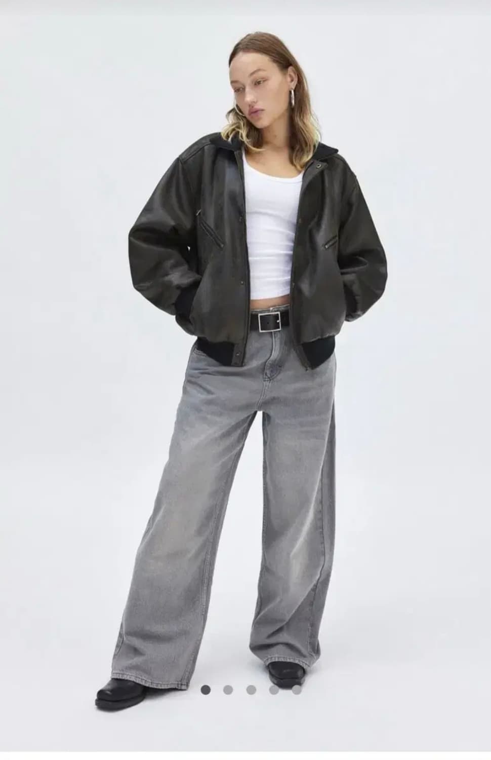 28) 새상품 BDG 와이드 데님 상품이미지3