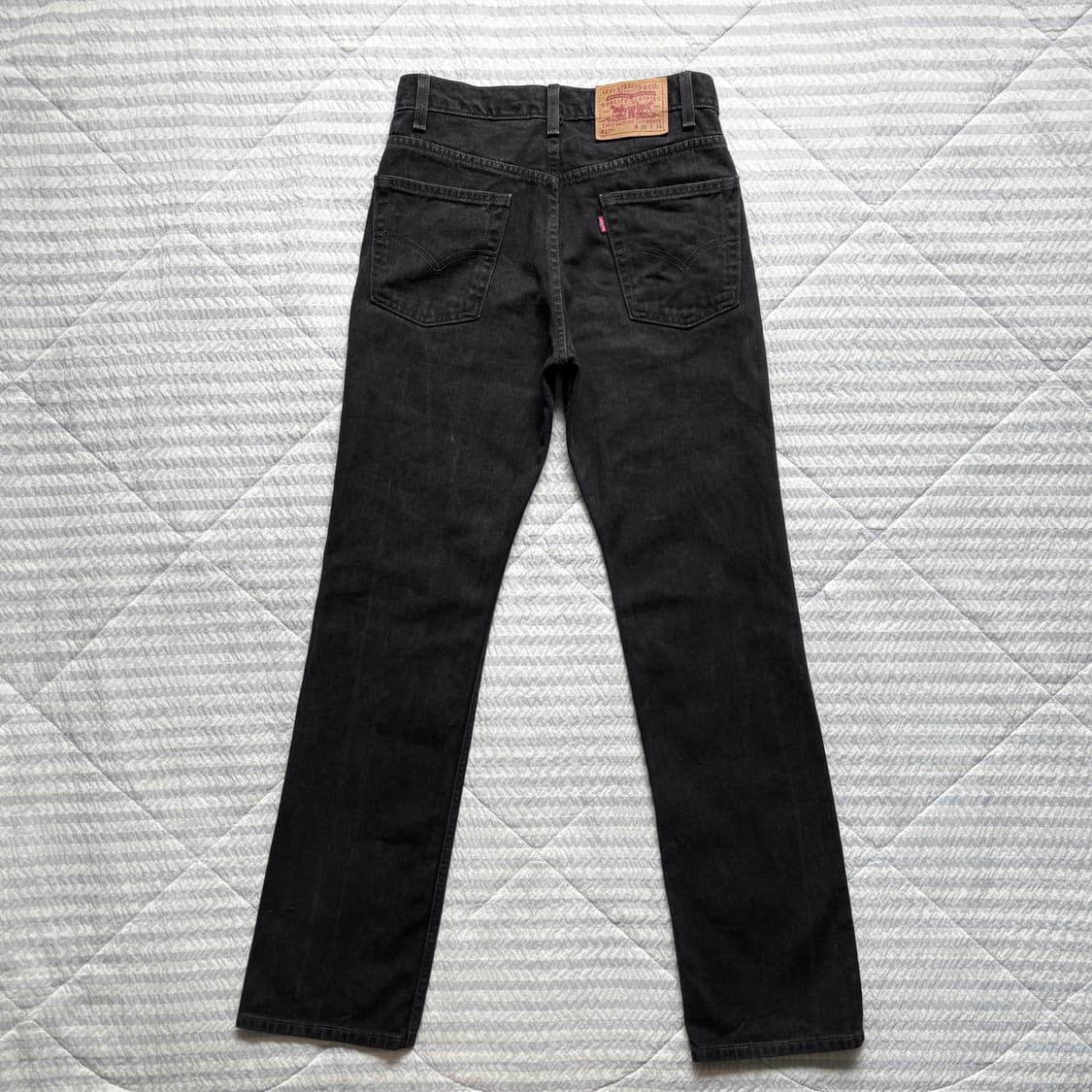 00s 빈티지 리바이스 517 블랙 허리37.5cm 상품이미지2