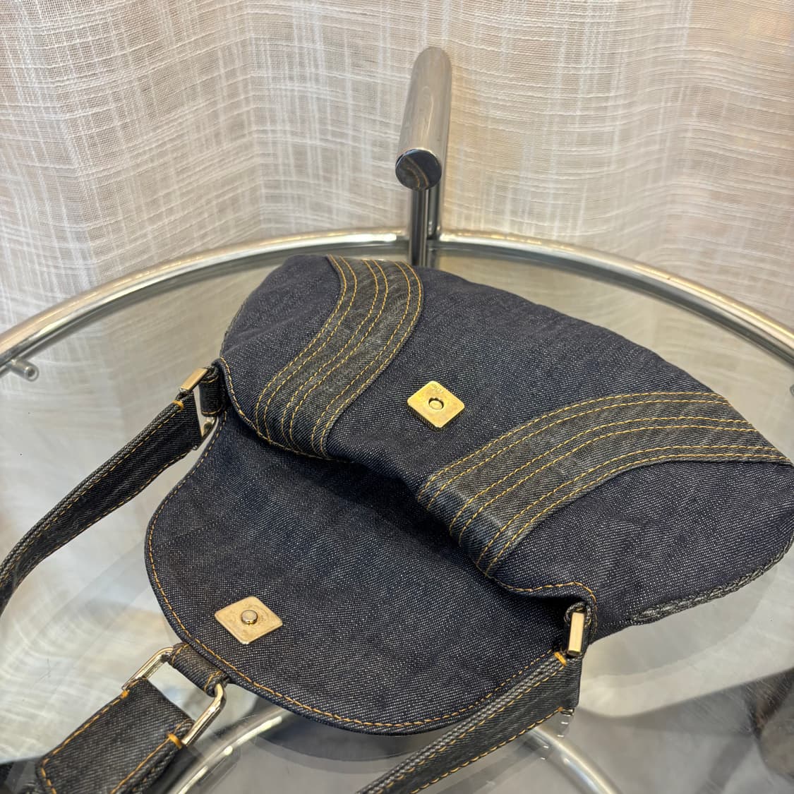 정품 펜디 데님 숄더백     상품이미지10