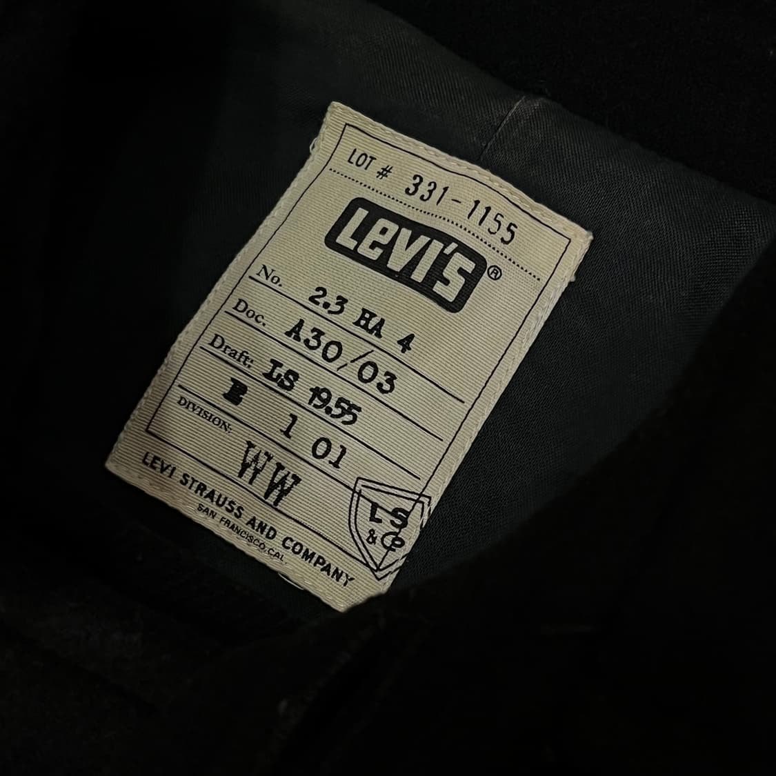  리바이스 더블 숏 코트 y14602 상품이미지5