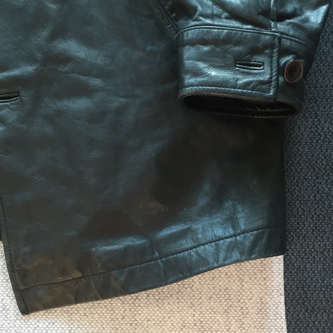 OLD GAP 올드 갭 카코트 레더자켓  상품이미지4