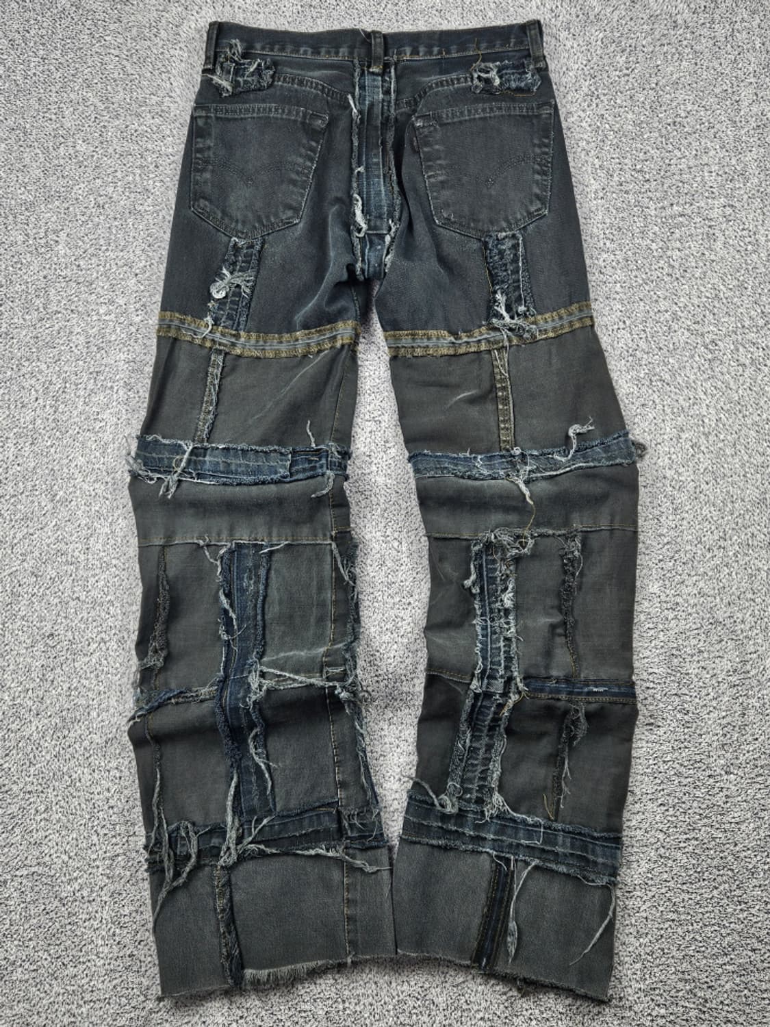 리바이스 리메이크 패치워크 커스텀 데님 팬츠 ( 30" ) / 10352 상품이미지4