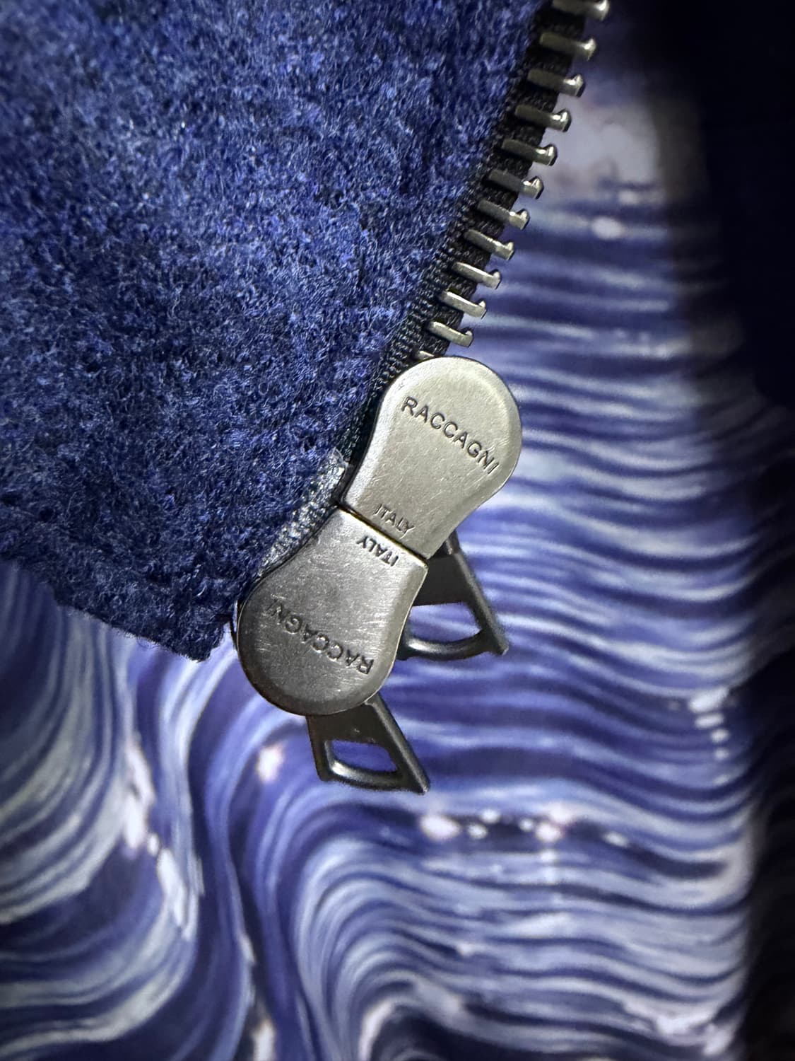 [52] 해리스 워프 런던 버진 울 골프 자켓 블루 상품이미지3