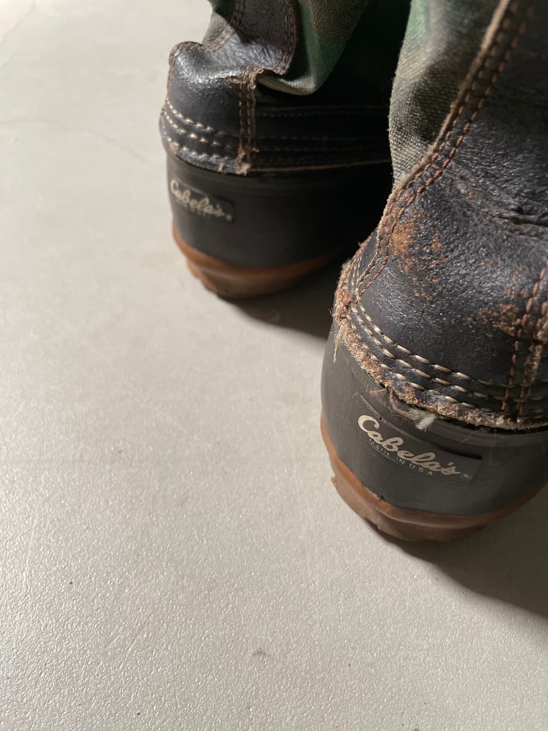 카벨라스 90‘s Vintage Camo Duck Boots 상품이미지7