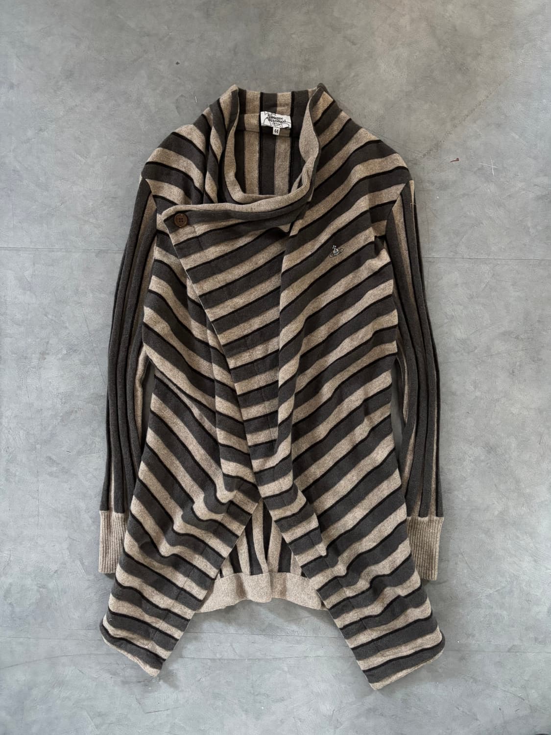 Vivienne Westwood  맨 드레이프 스트라이프 ORB 가디건 상품이미지4