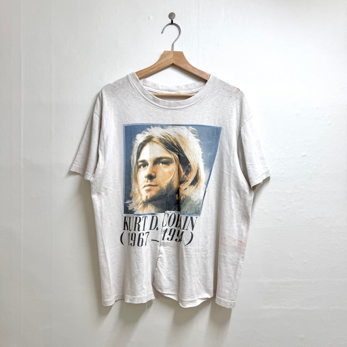 빈티지 90s Kurt Cobain 티셔츠 상품이미지1