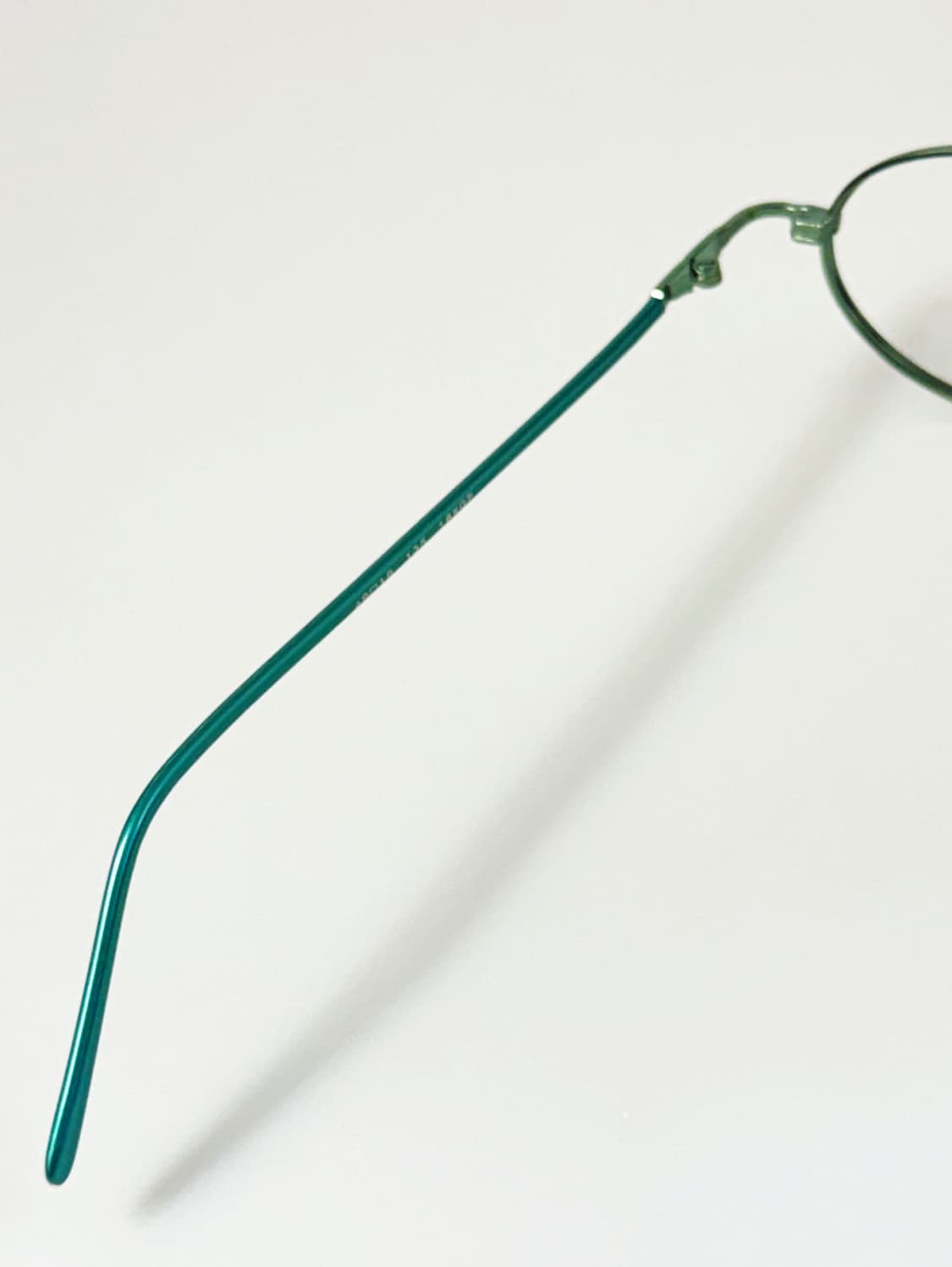 DWC 슬림 오벌 그린 메탈 프레임 빈티지 안경 상품이미지7