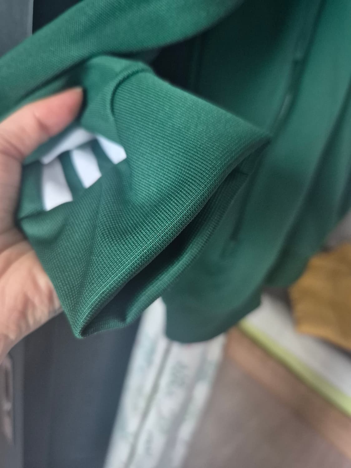 아디다스 베켄바우어 TT 져지 그린 S 상품이미지5