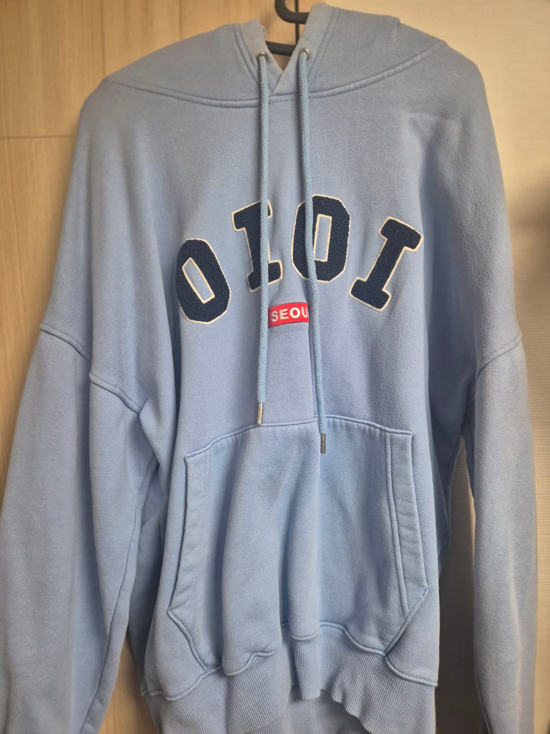 oioi 후드티 블루 상품이미지1