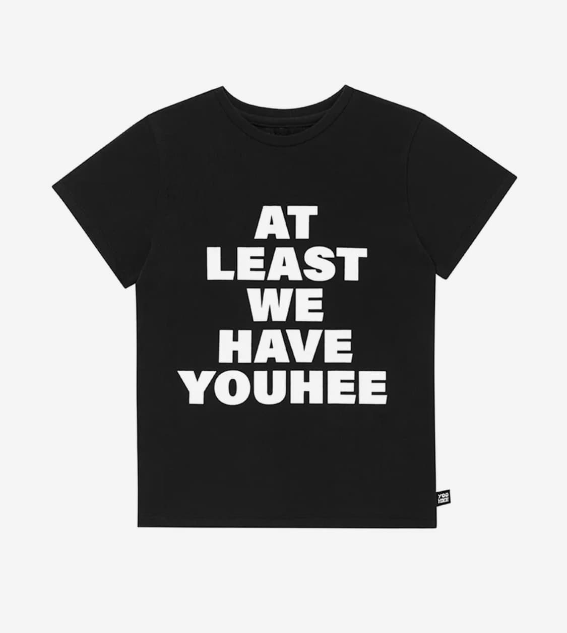 유희 LETTERING T-SHIRT 반팔 black 상품이미지1