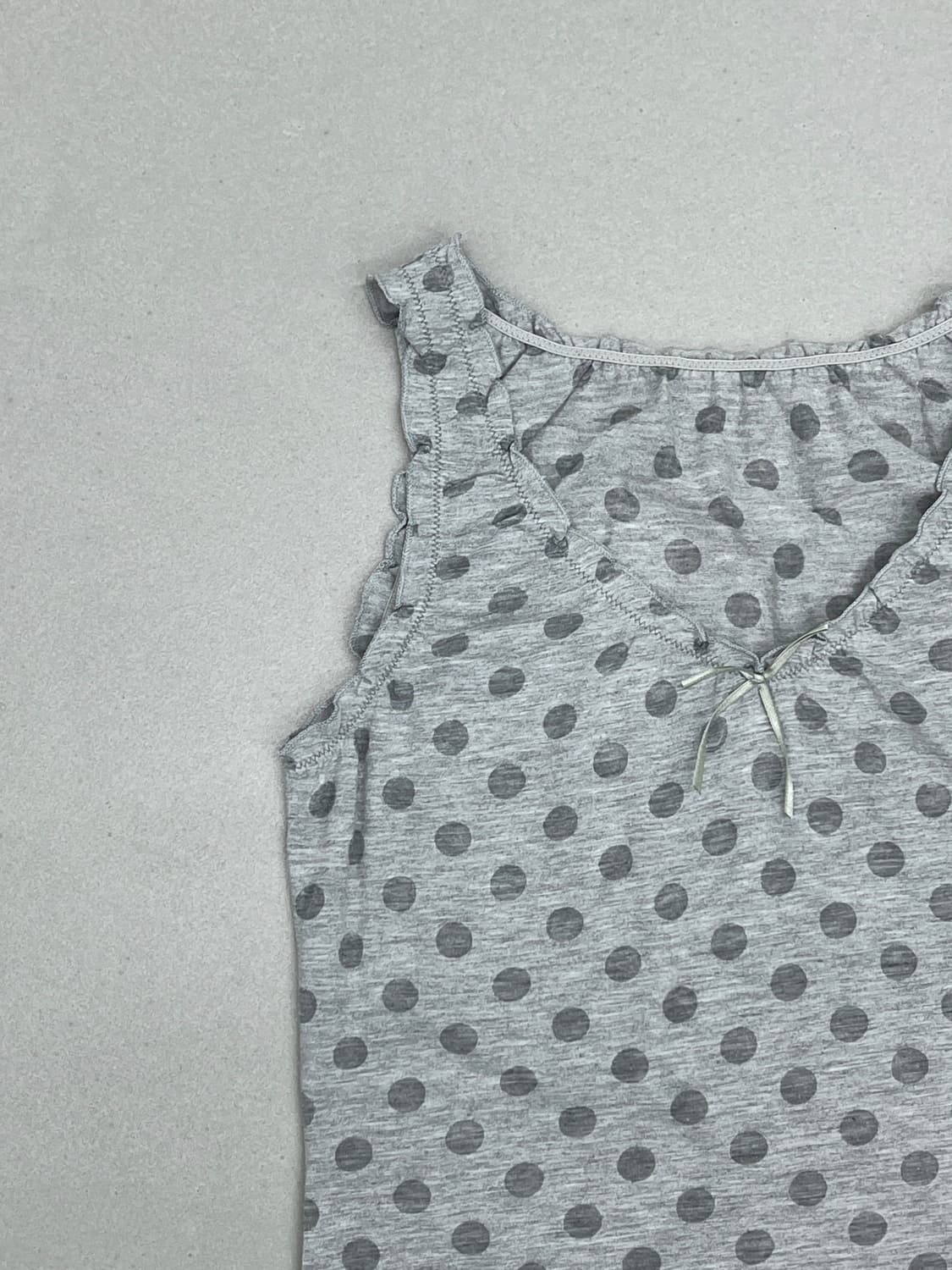 도트 슬리브리스 상품이미지2