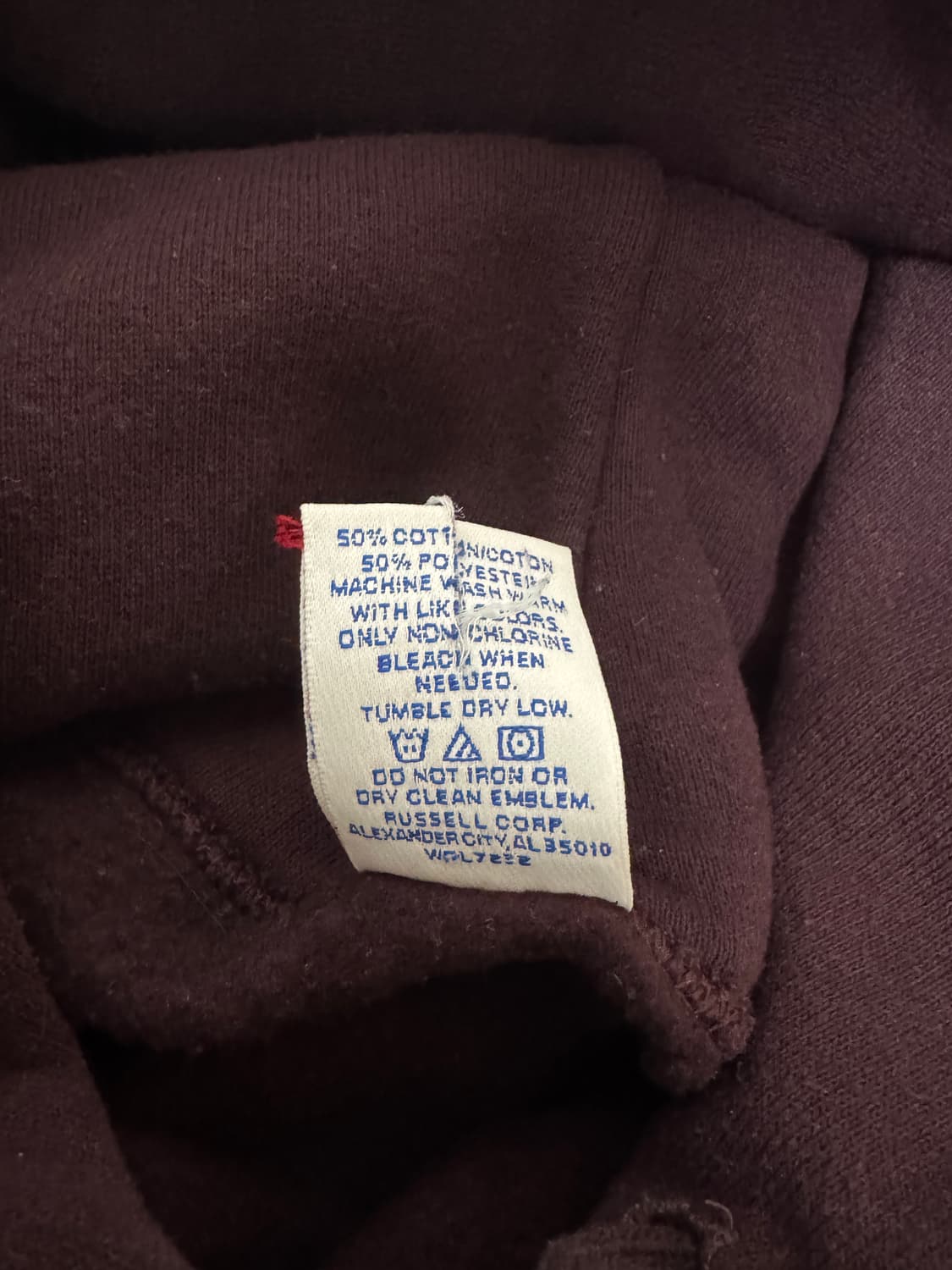 00s 러셀 후드 딥와인 상품이미지5