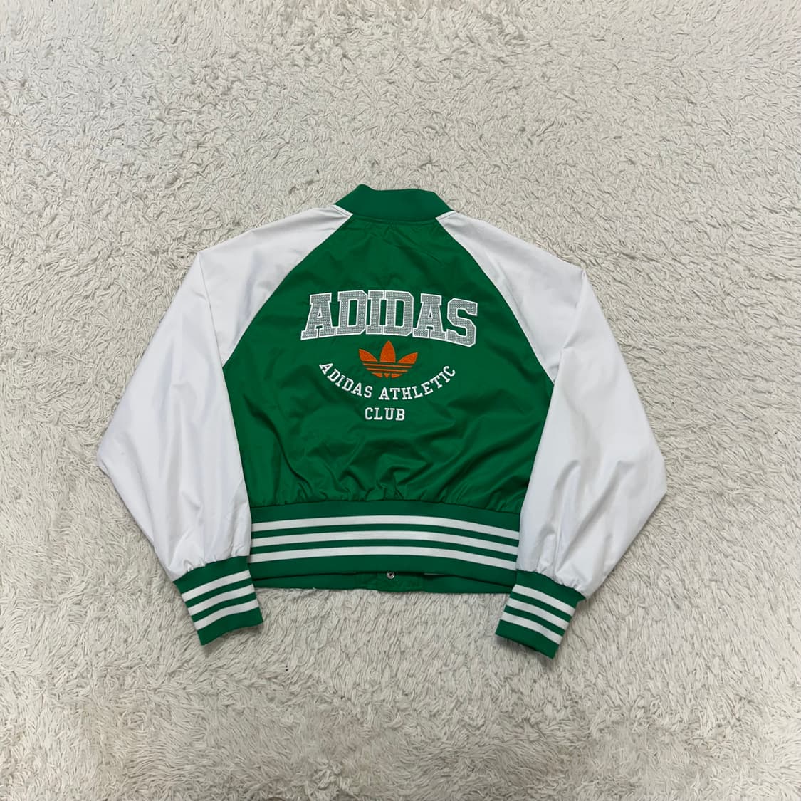Adidas Green Varsity Bomber Jacket 상품이미지6