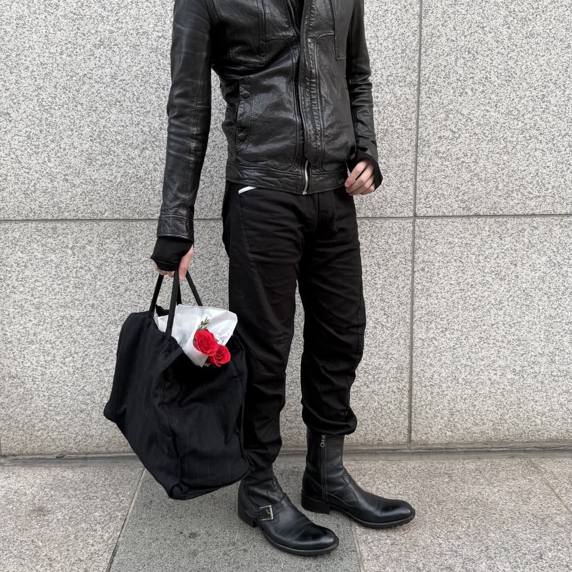 트리콧 꼼데가르송 울 토트백  상품이미지7