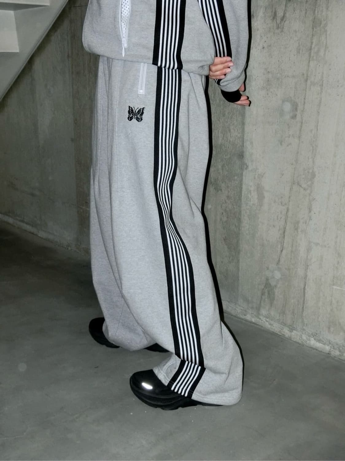 니들스 x BEAVER 코튼 트랙팬츠 xs 상품이미지6