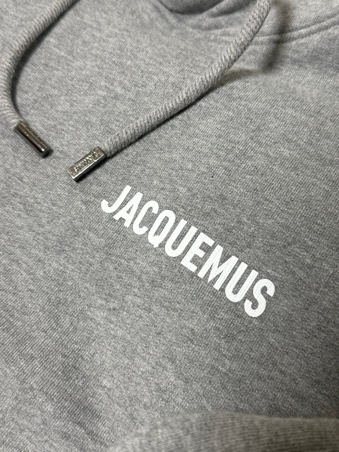 JACQUEMUS 자크뮈스 후드 그레이 L 상품이미지2