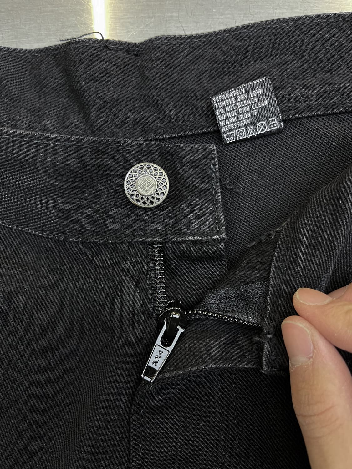 Enyce 올드스쿨 블랙 진 상품이미지5