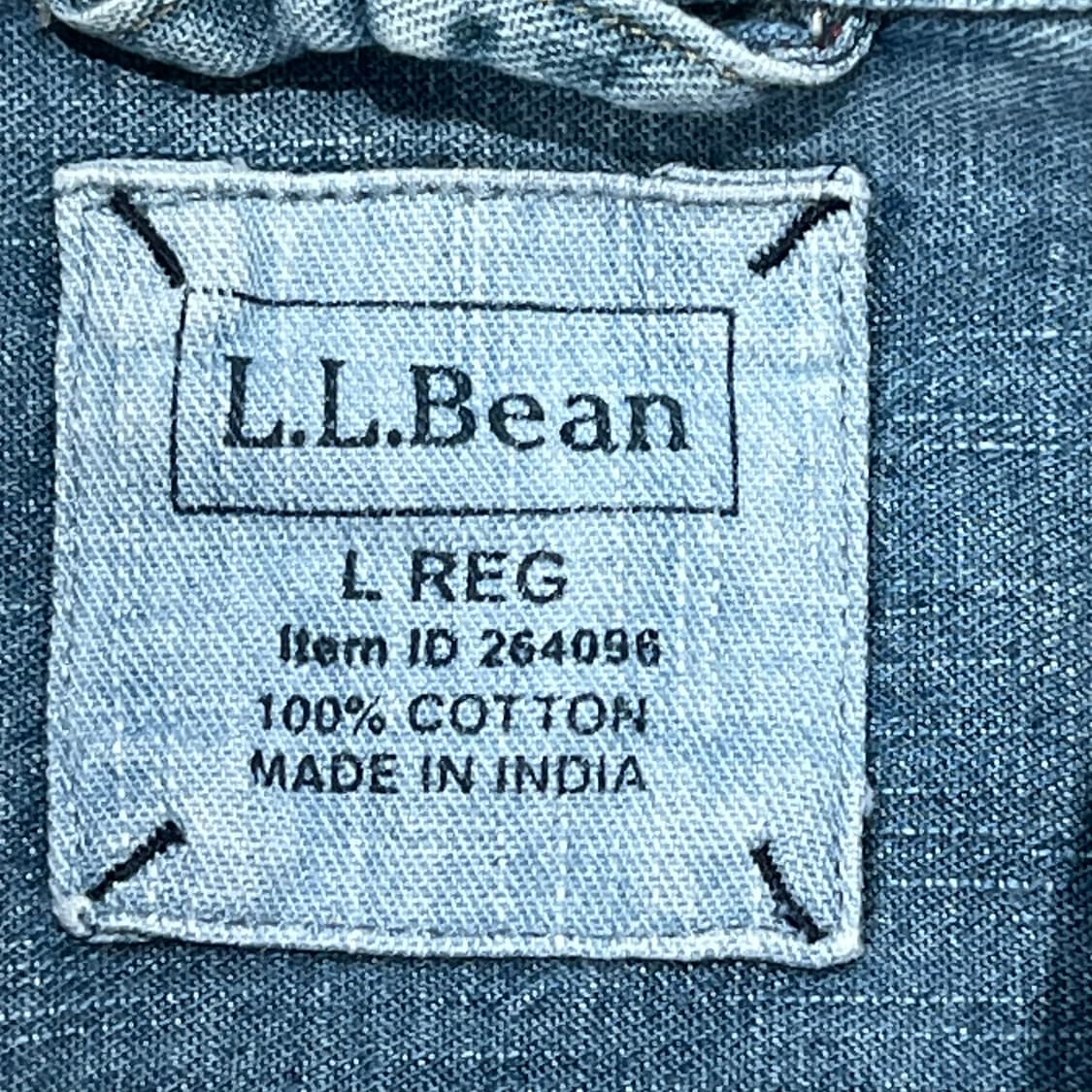 엘엘빈 워크 데님셔츠 s10416 상품이미지6