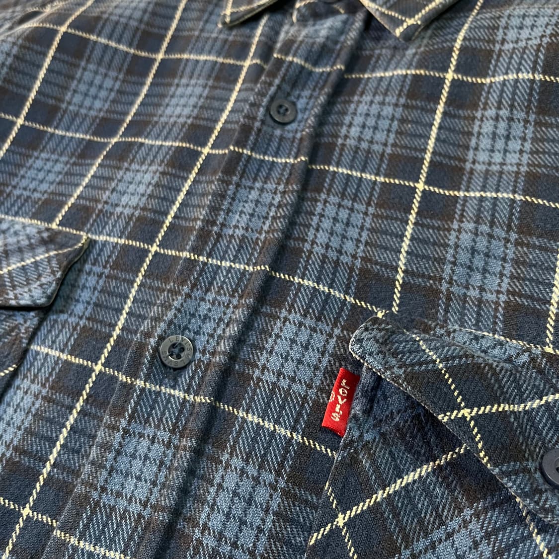 리바이스 체크 셔츠 상품이미지2