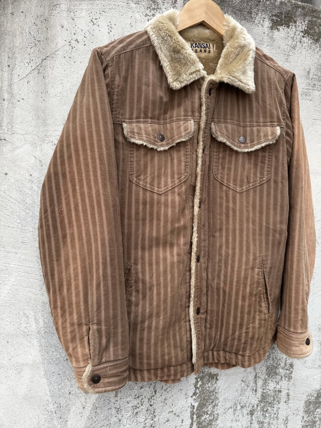 00‘s Kansai Jeans Stripe Corduroy Jacket 상품이미지3