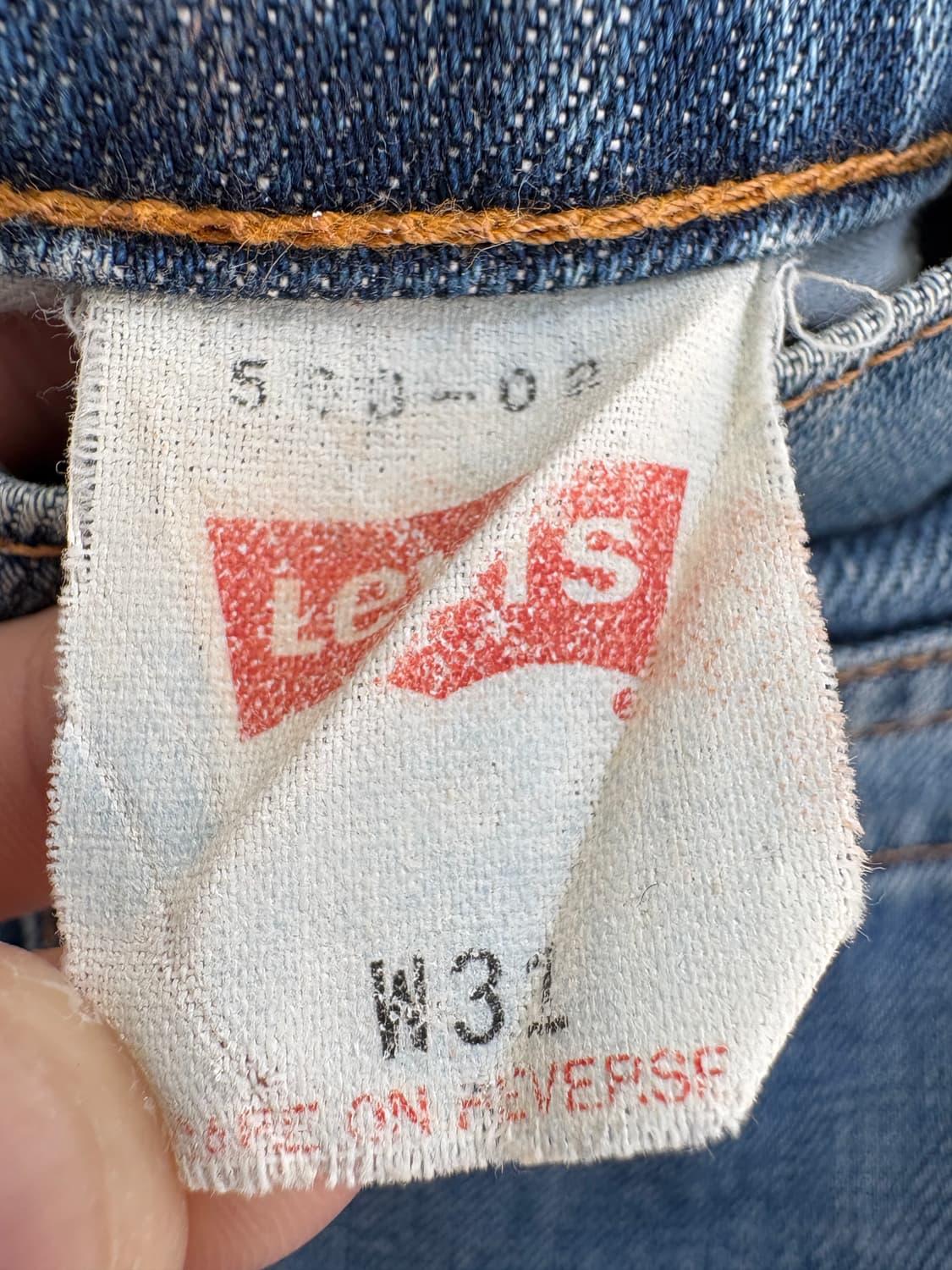 LEVIS 508 (Made in Japan) 데님팬츠 상품이미지7