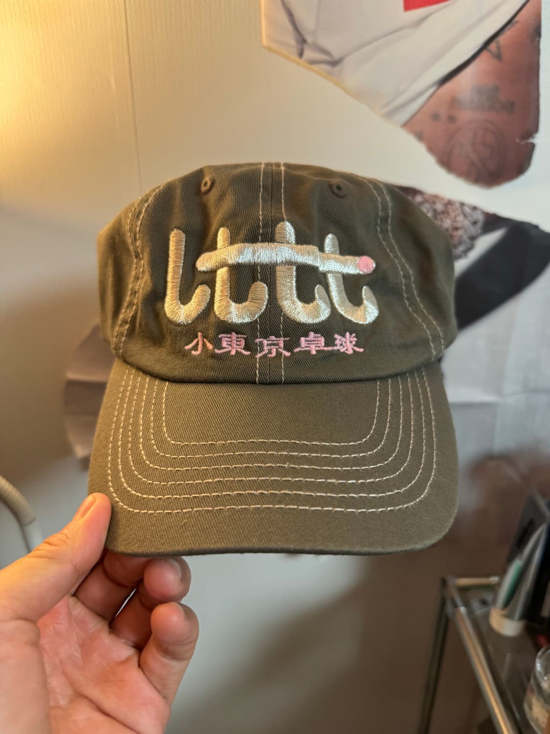 리틀도쿄테이블테니스클럽 LTTT 볼캡 브라운 상품이미지1