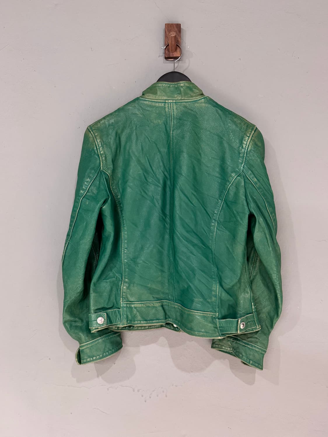 돌체앤가바나 아카이브 고트스킨 가죽자켓 상품이미지9