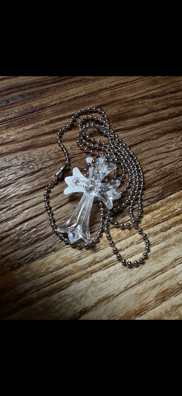 [OS] 크롬하츠 아오야마 20주년 목걸이 클리어 버전 상품이미지3