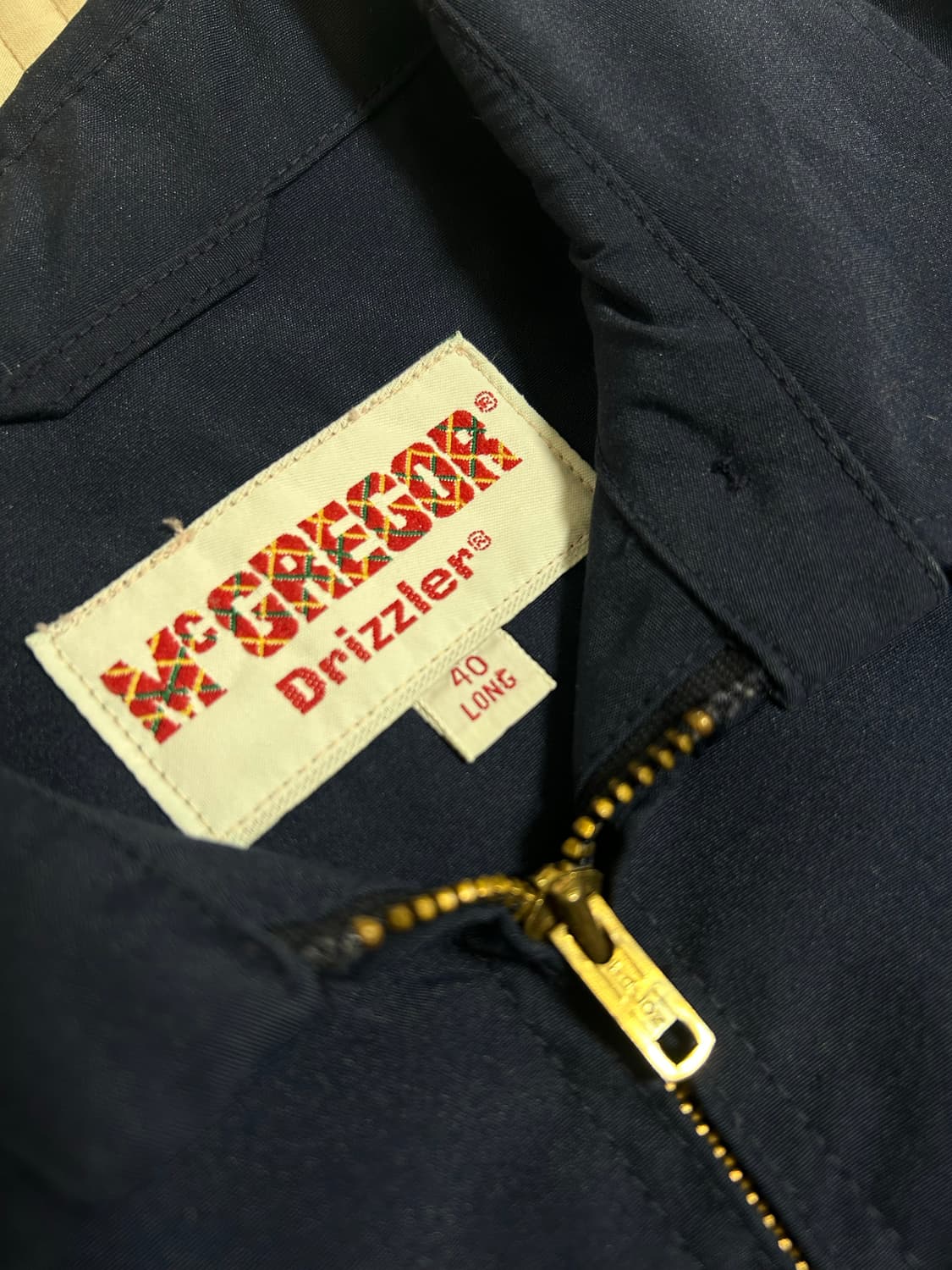 (남성) 40 Long 맥그리거 드리즐러 (네이비) 상품이미지2