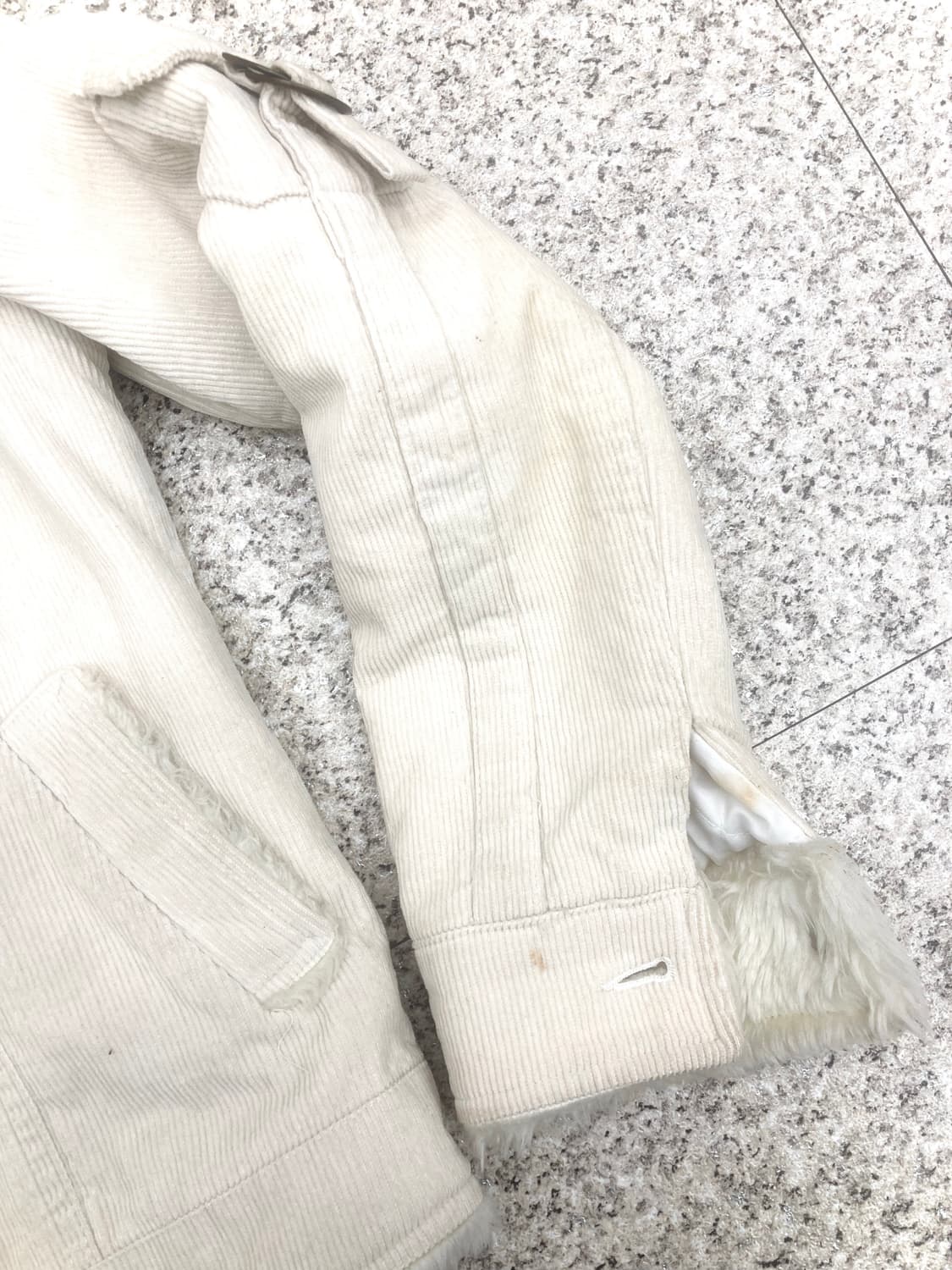 Ivory Corduroy Jacket 상품이미지3