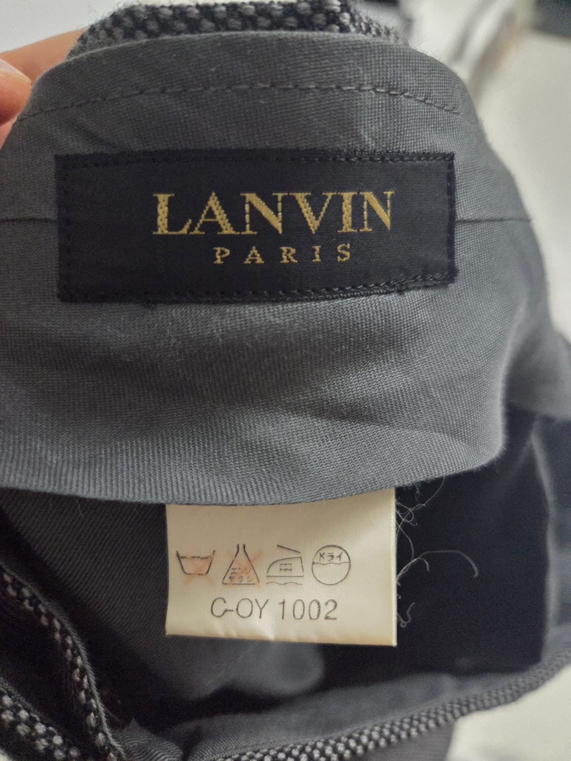 랑방 체크 슬랙스 34 상품이미지4