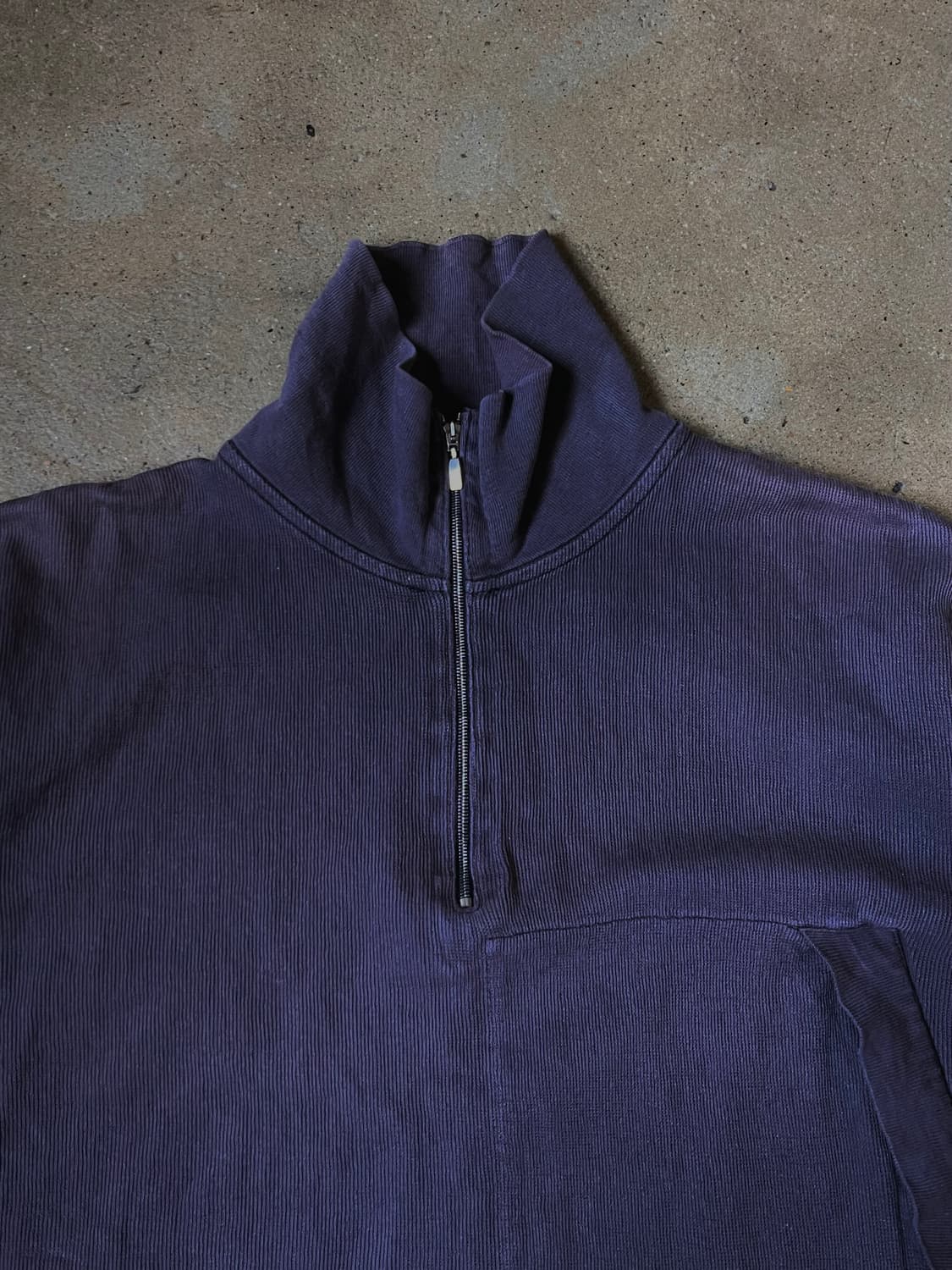 [4]01SS CP 컴퍼니 하프 집업 니트 점퍼 상품이미지5