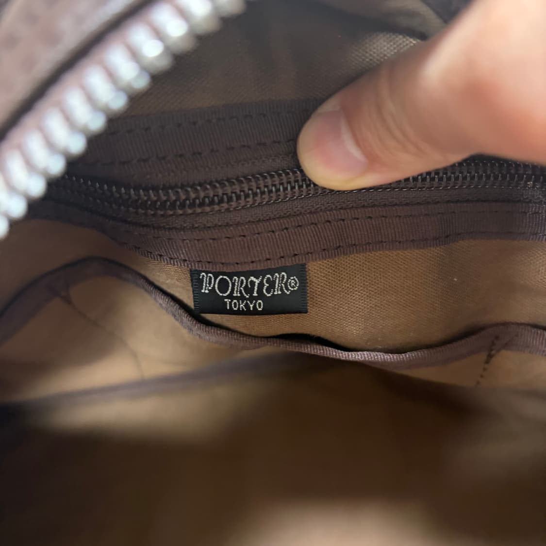 요시다포터 porter 프리스타일 보스턴백 브라운 상품이미지8