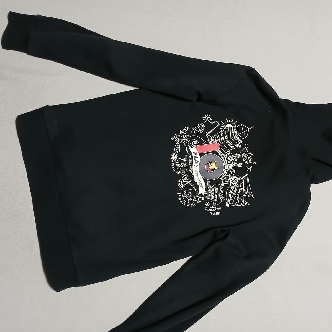 휠라 우왁굳즈 콜라보 후디 fila 후드티 상품이미지9