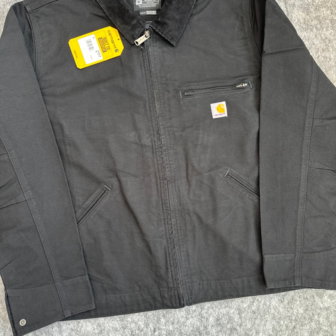 NWT 칼하트 디트로이트 자켓 블랙 XL 상품이미지3