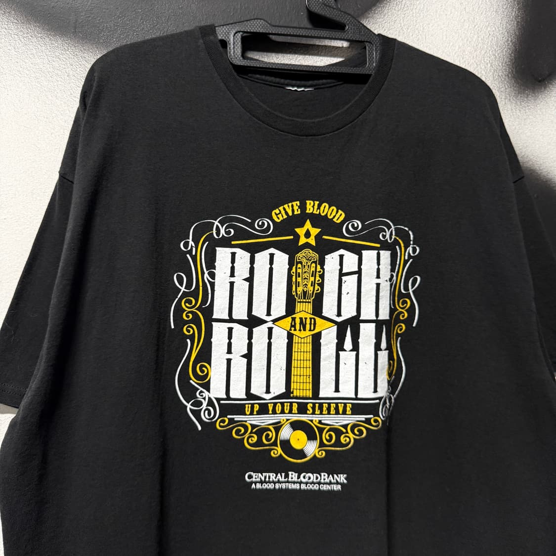 VTG 빈티지 빅사이즈 락 프린팅 반팔 티셔츠 상품이미지3