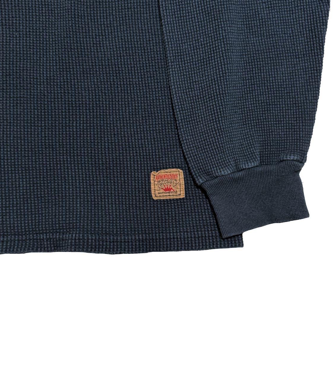 90’s 스투시 와플 써멀 후드 상품이미지2