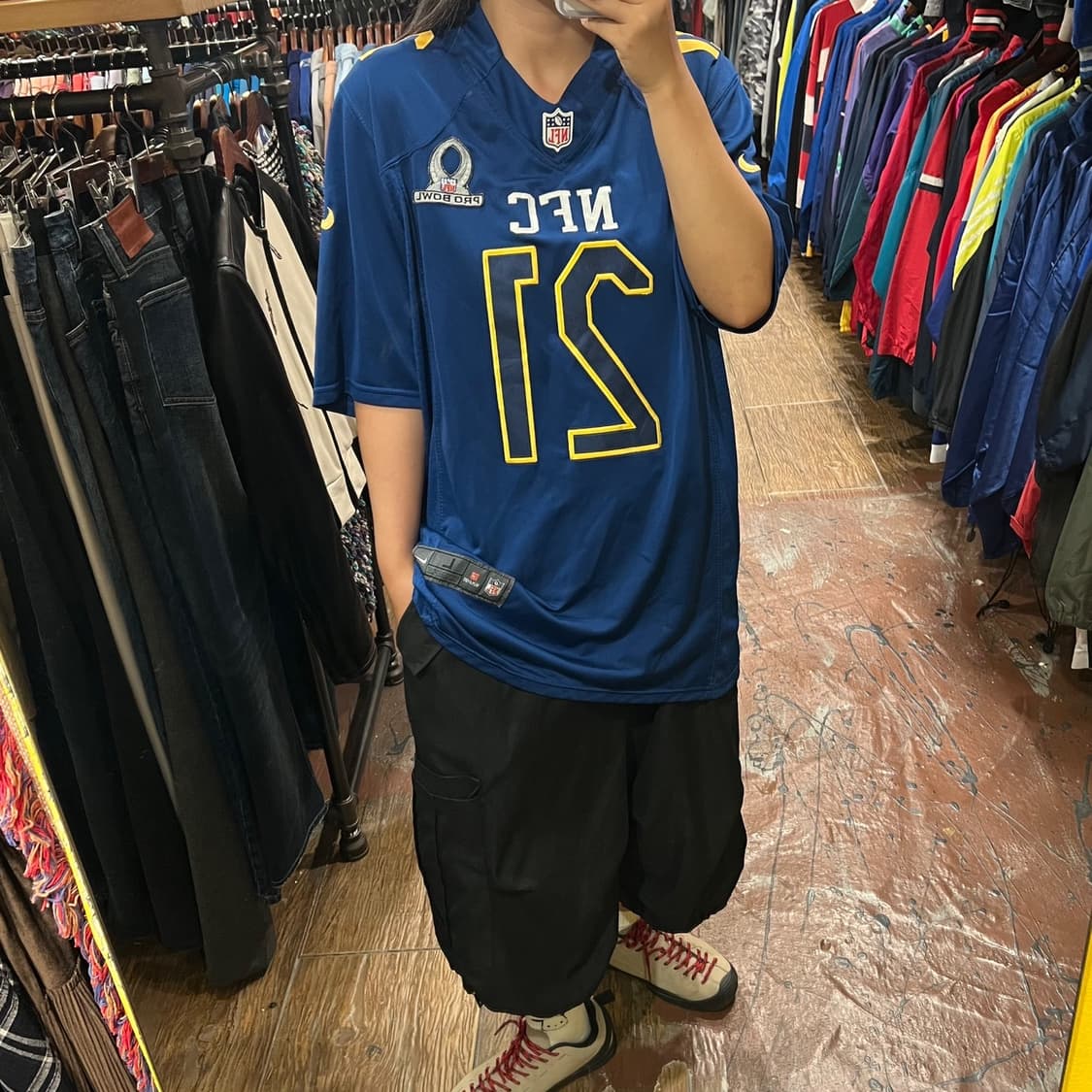 [HI]NFL 풋볼져지 반팔티 블루 상품이미지4