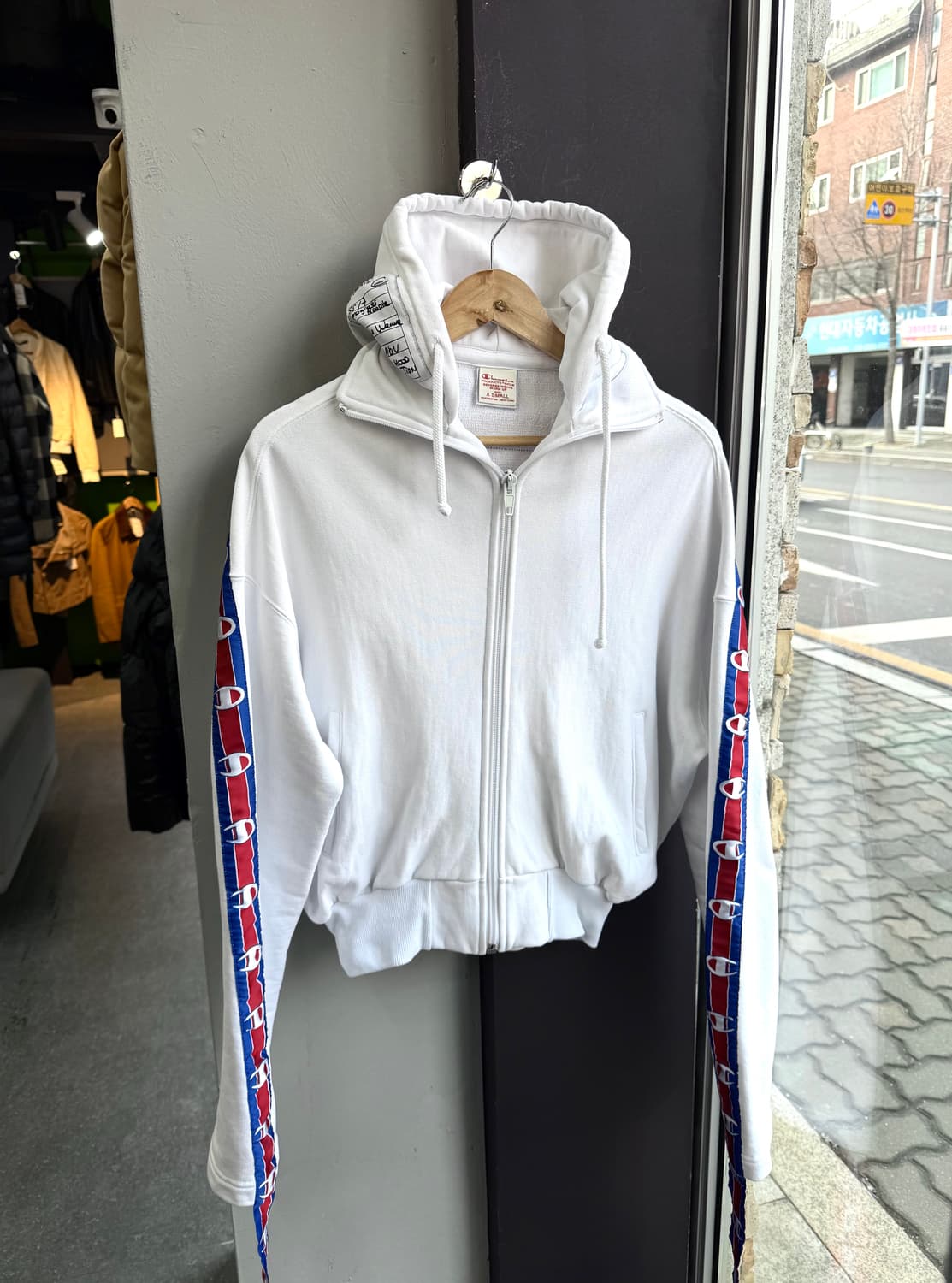 36/ 베트멍 x 챔피온 사이드 로고라인 집업 후디 (SS17) 상품이미지4