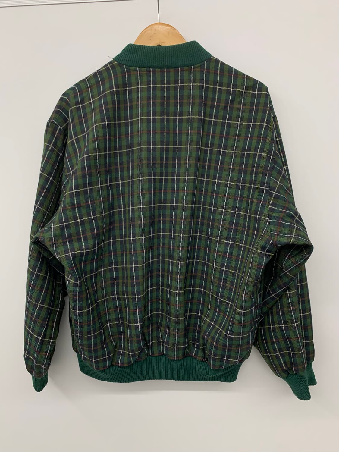 라코스테 90s 체크 봄버 상품이미지3