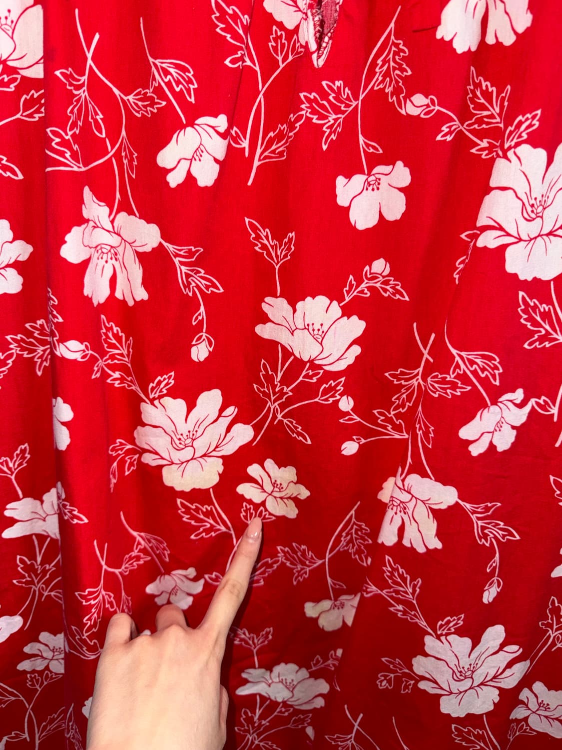 하와이안 로지 블룸 원피스 상품이미지3