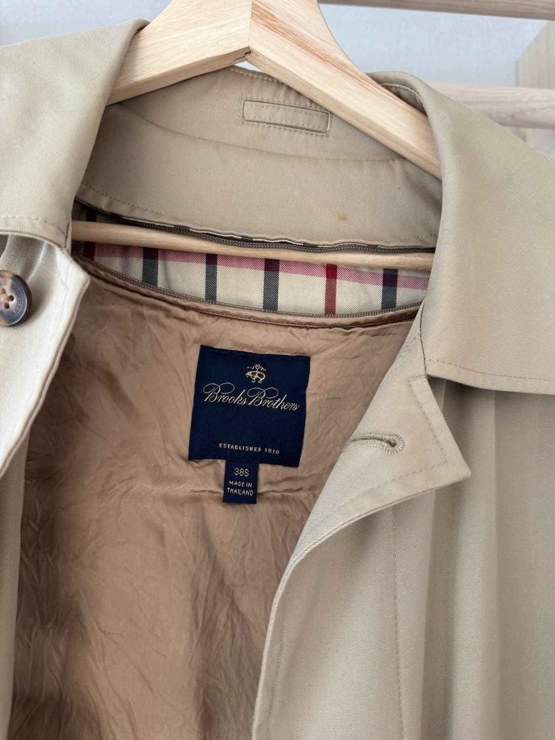 브룩스 브라더스 싱글 코트 발마칸코트 상품이미지3