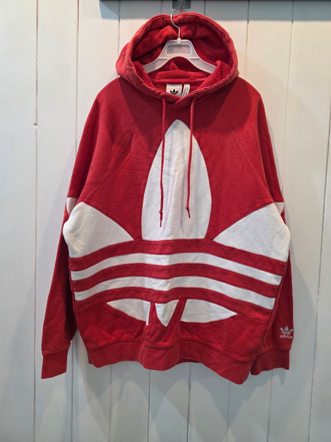 ADIDAS 아디다스 왕 로고 후드티 상품이미지1