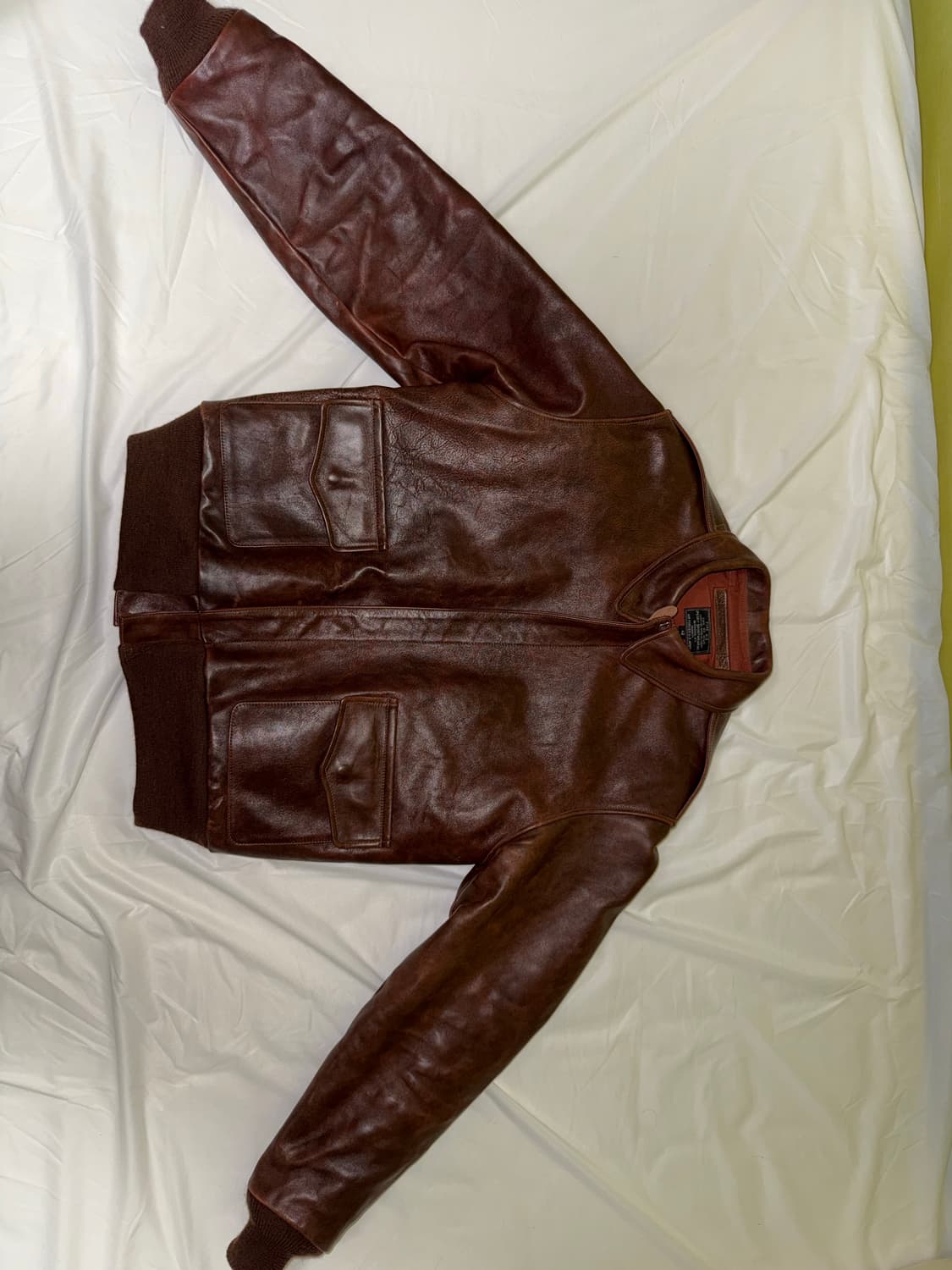 아카펠라클로딩 a2 한정 별주 신키사 홀스하이드 42사이즈 상품이미지2